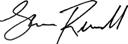 Shae Russell Signature