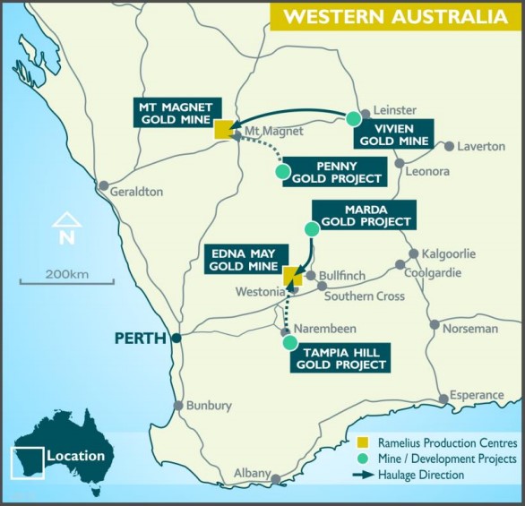 ASX RMS - Western Australia Gold Projects